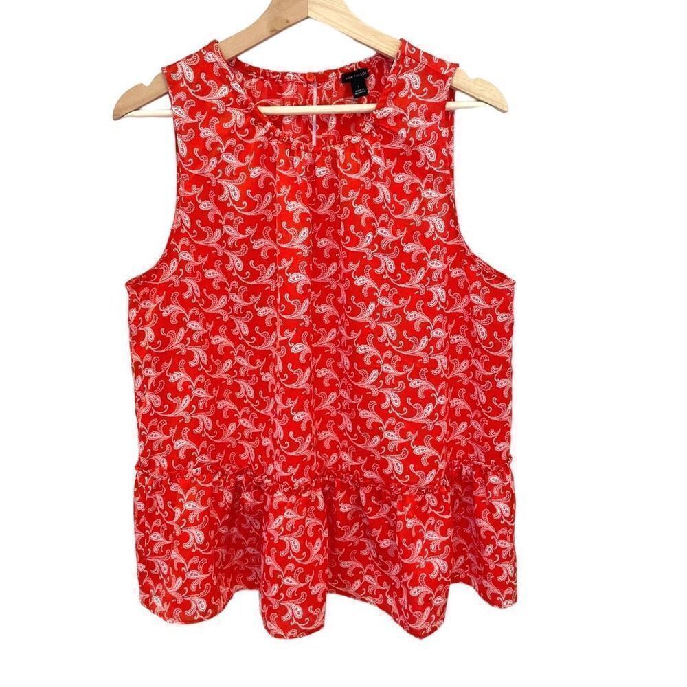 Ann Taylor Paisley Tank